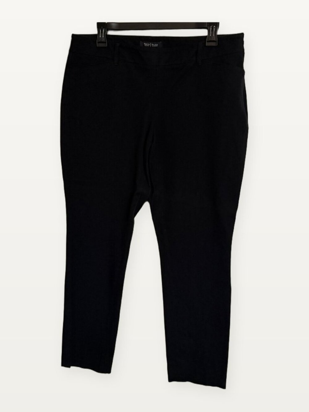 White House Black Market Black Slim Leg Dress Pants 12R Regular